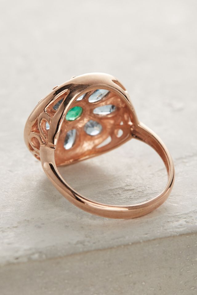 Emerald Mandala Ring #2