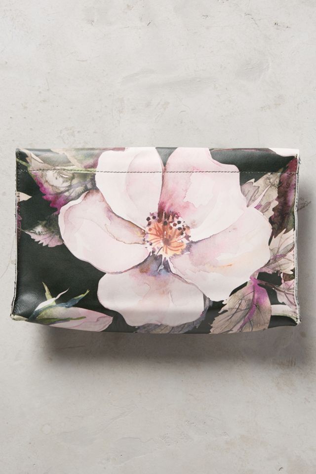 Flora Foldover Clutch #1
