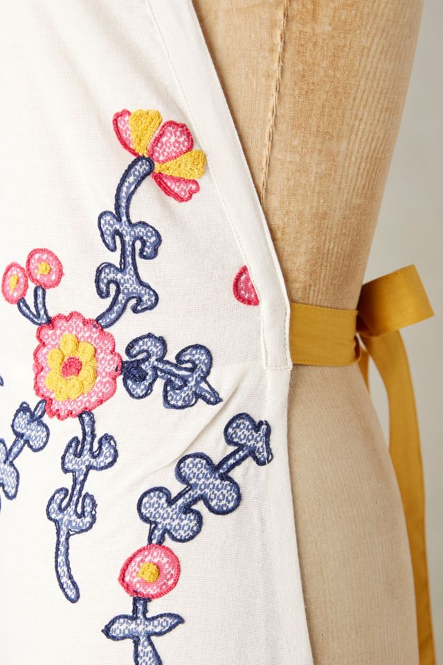Pietra Embroidered Apron #1