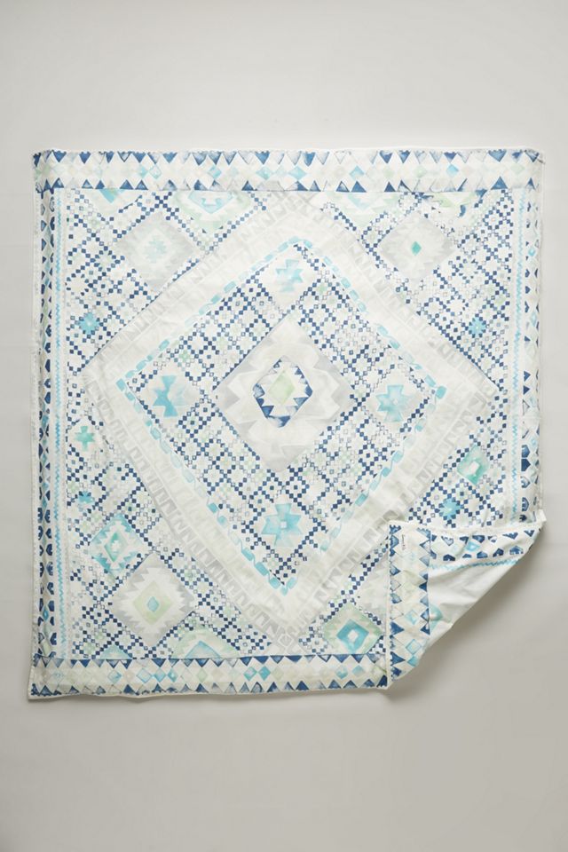 Quercus & Co. Emblem-Printed Duvet Cover #2