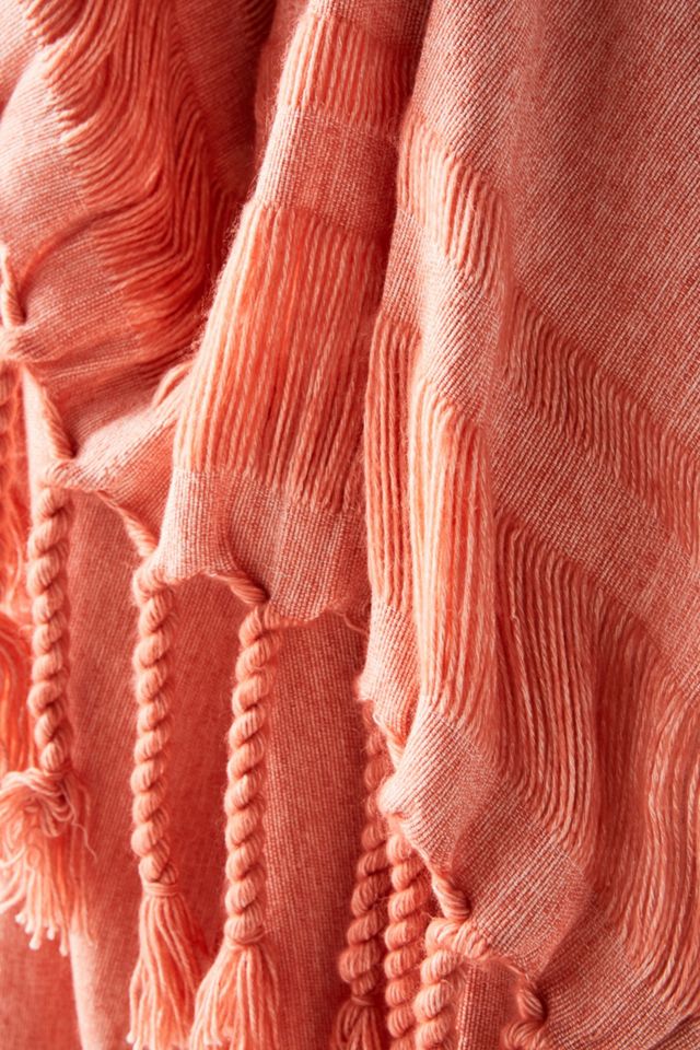 Fringed Rope Throw Blanket #1