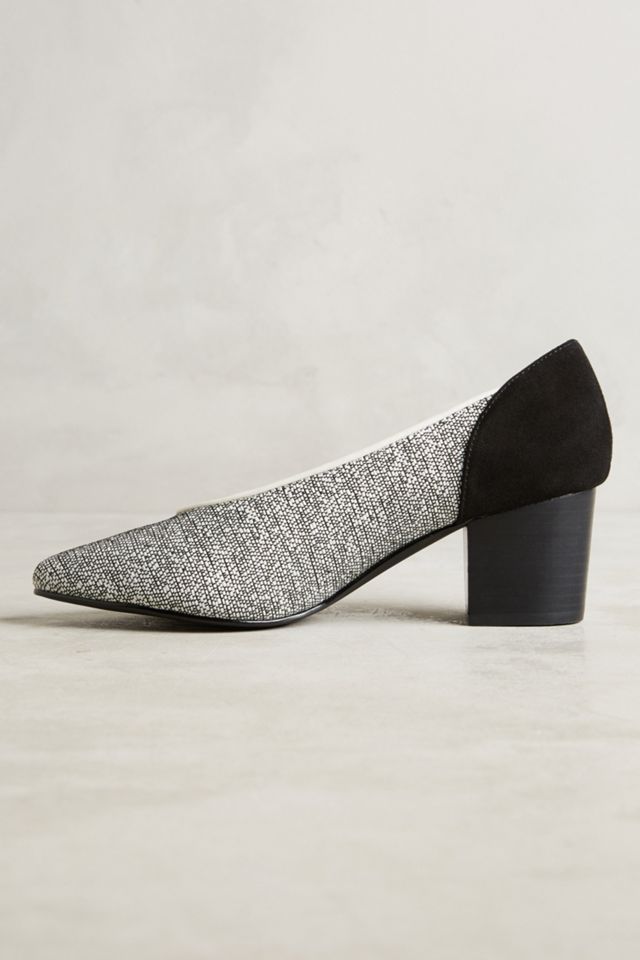 Intentionally Blank Pump Woven Heels #2
