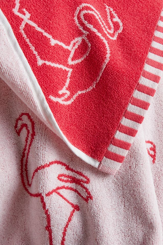Flamingo Beach Towel #1