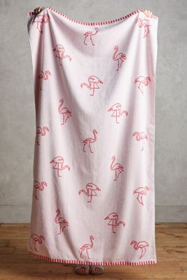 Flamingo Beach Towel