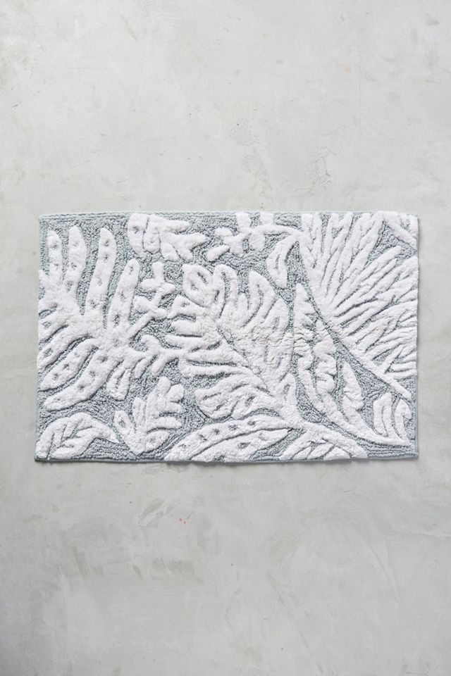 White Palms Bath Mat