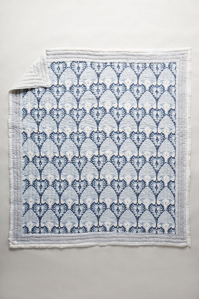 Kerry Cassill Indigo Ikat Quilt #2
