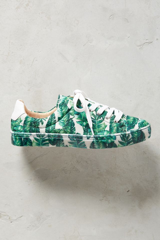 Schutz Chayton Palm Sneakers #1