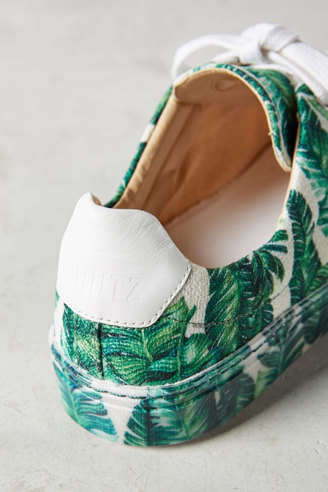 Schutz Chayton Palm Sneakers #4