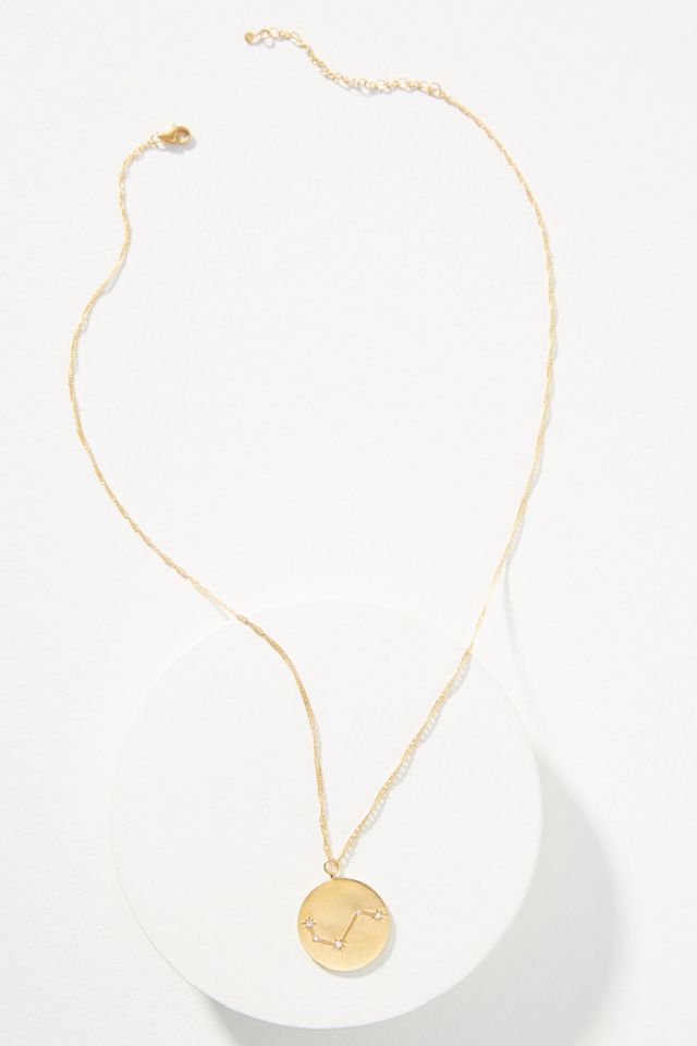 Zodiac Coin Necklace