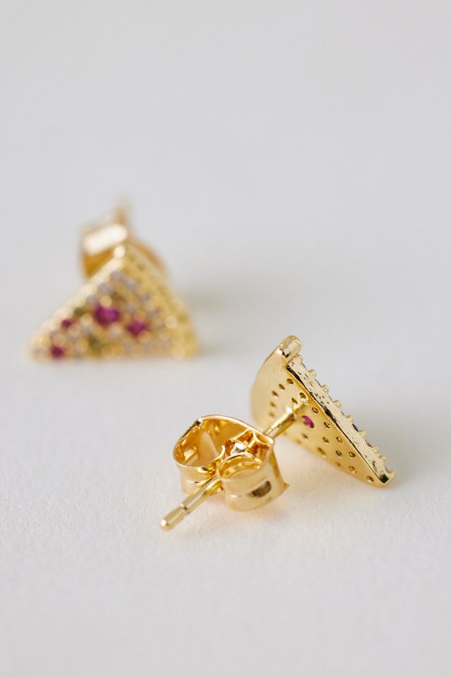 Pizza Stud Earrings #2
