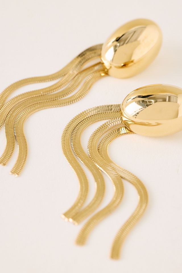 KMABEL Kayde Lange Ohrringe mit Quasten #1