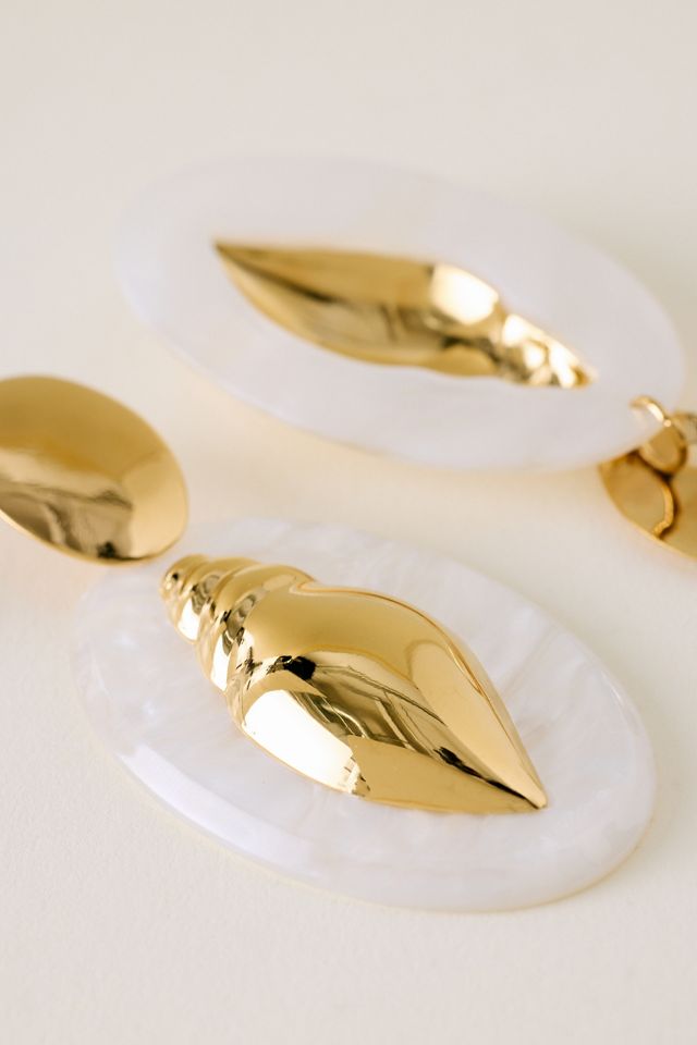 KMABEL Spechi Gold-Plated Drop Earrings #1