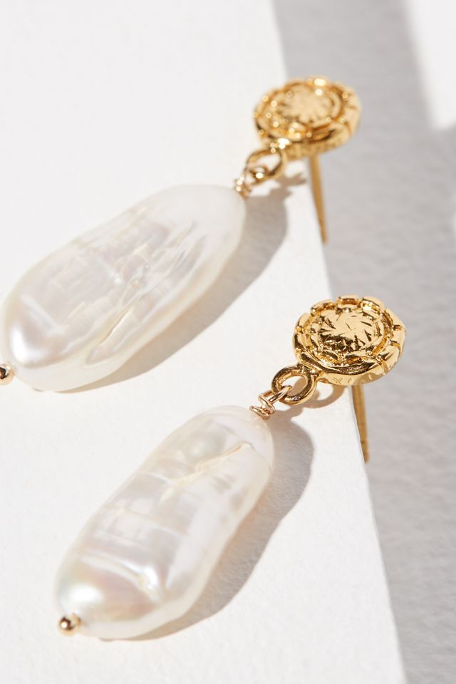 Amber Sceats Azalea Freshwater-Pearl Earrings #1