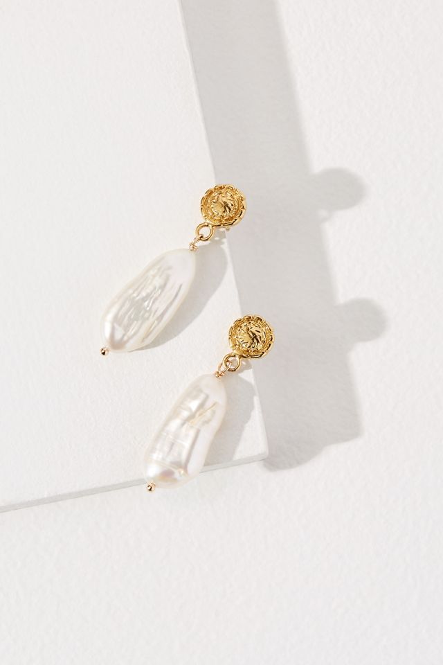Amber Sceats Azalea Freshwater-Pearl Earrings
