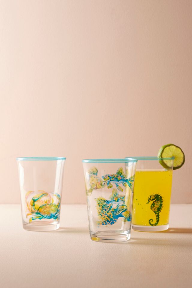 Sea Creature Juice Glass #2