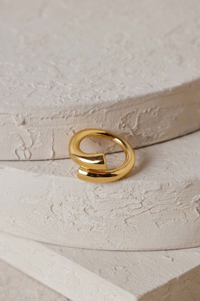 Ring mit spiralförmigem Design #1