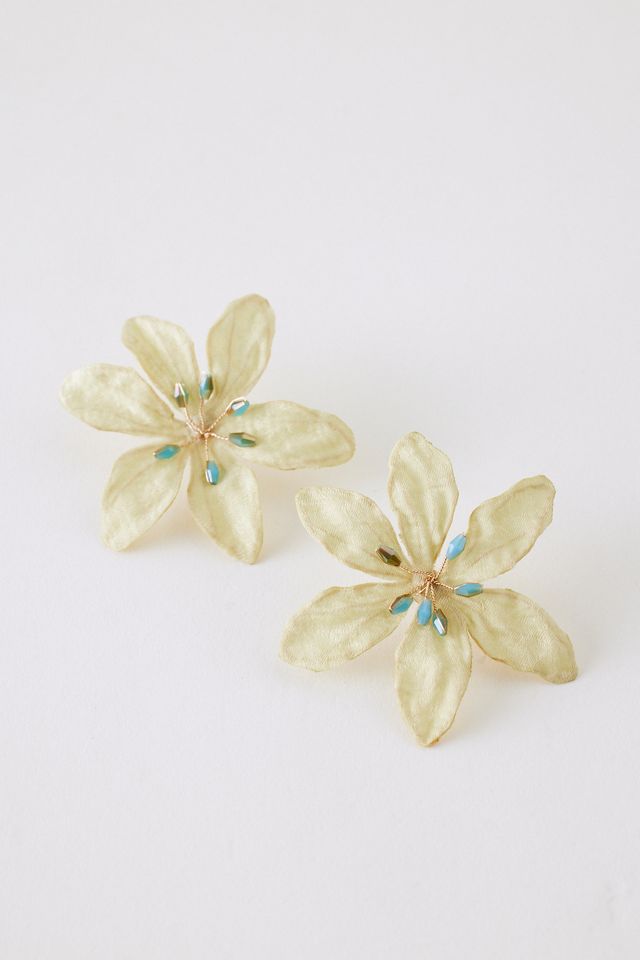 Aretes Florales Oversized #2