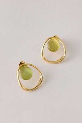 Orecchini con Pietra ad Anello