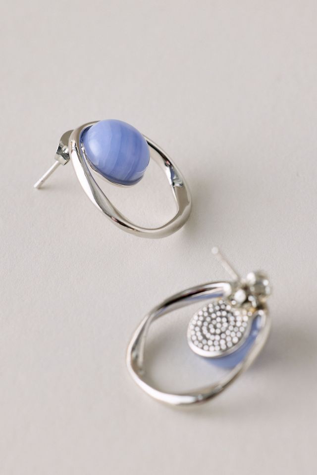 Ring Stone Earrings #1