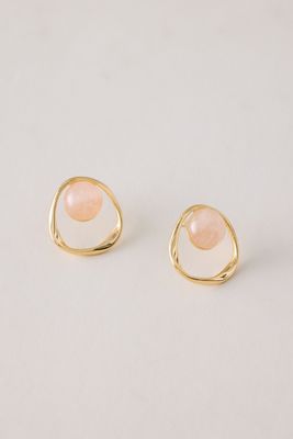 Orecchini con Pietra ad Anello
