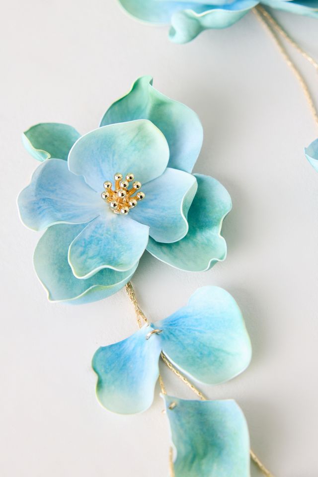 Floral Drop Earrings #1