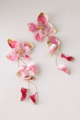 Floral Drop Earrings
