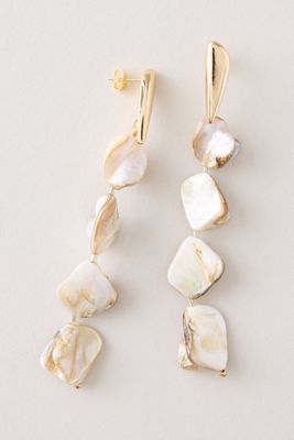 Stone Drop Earrings