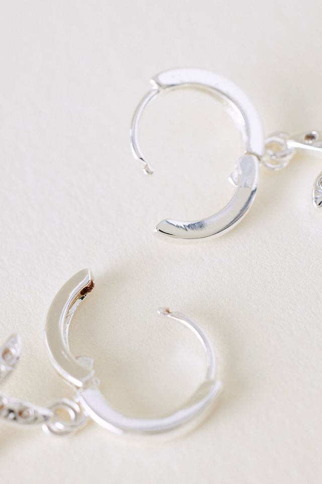 Starfish Huggie Hoop Earrings #3