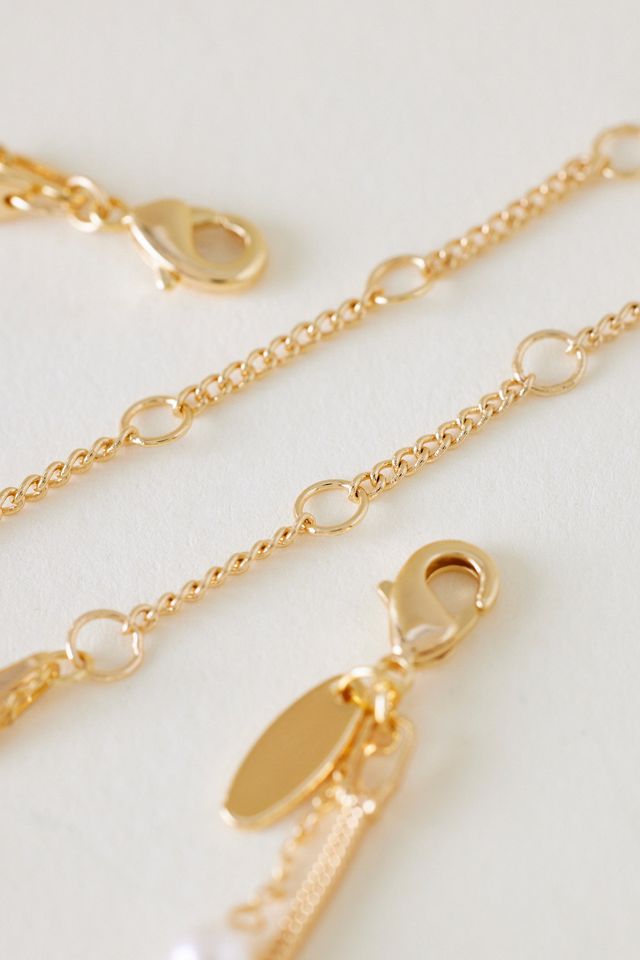 Pearl Bubble Monogram Bracelet #2