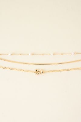 Pearl Bubble Monogram Bracelet