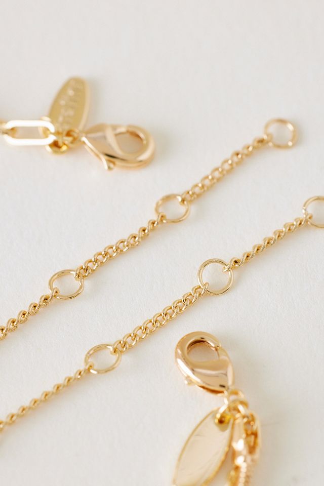 Perlen-Monogramm-Armband mit Bubble-Anhänger #2