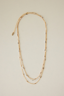 Collier Trois Couches en Métal Mélangé par - By Anthropologie - Modalova