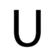 U