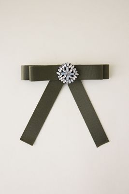 Tartan Bow Brooch