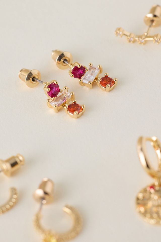 Assorted Zodiac Earrings, Set of 4 #5