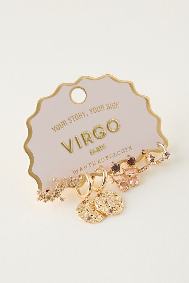 Assorted Zodiac Earrings, Set of 4 #5