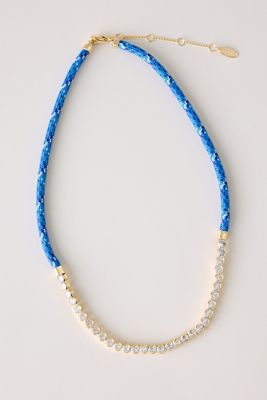Collana By Anthropologie in Cristallo Intrecciato