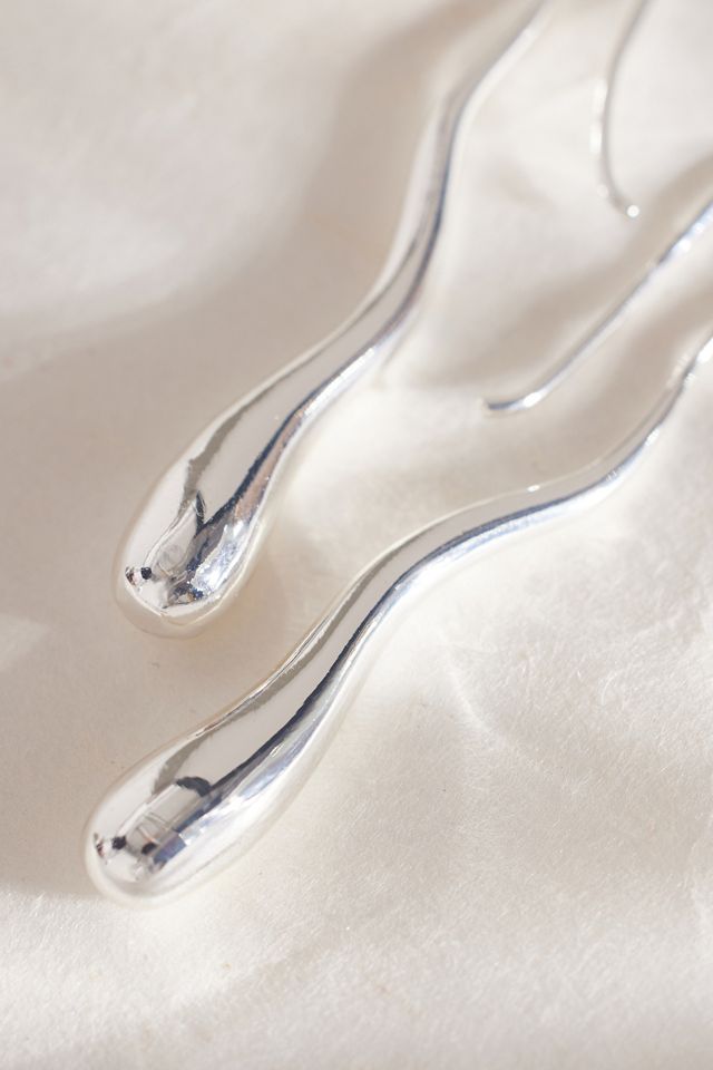 Slinky Teardrop Earrings #3