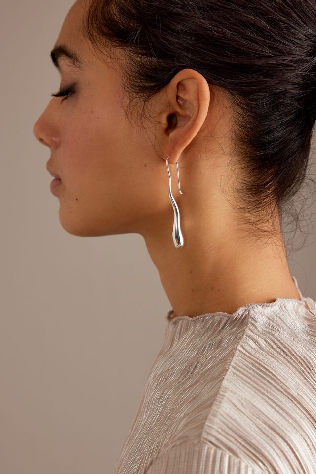 Slinky Teardrop Earrings #1