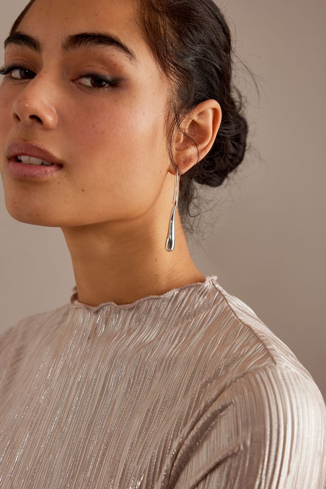 Slinky Teardrop Earrings #4