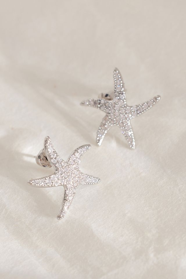 Starfish Post Earrings #1