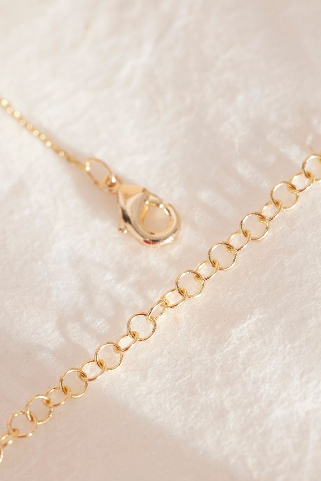 Collier Pendentif Oeil Maléfique Plaqué Or #2