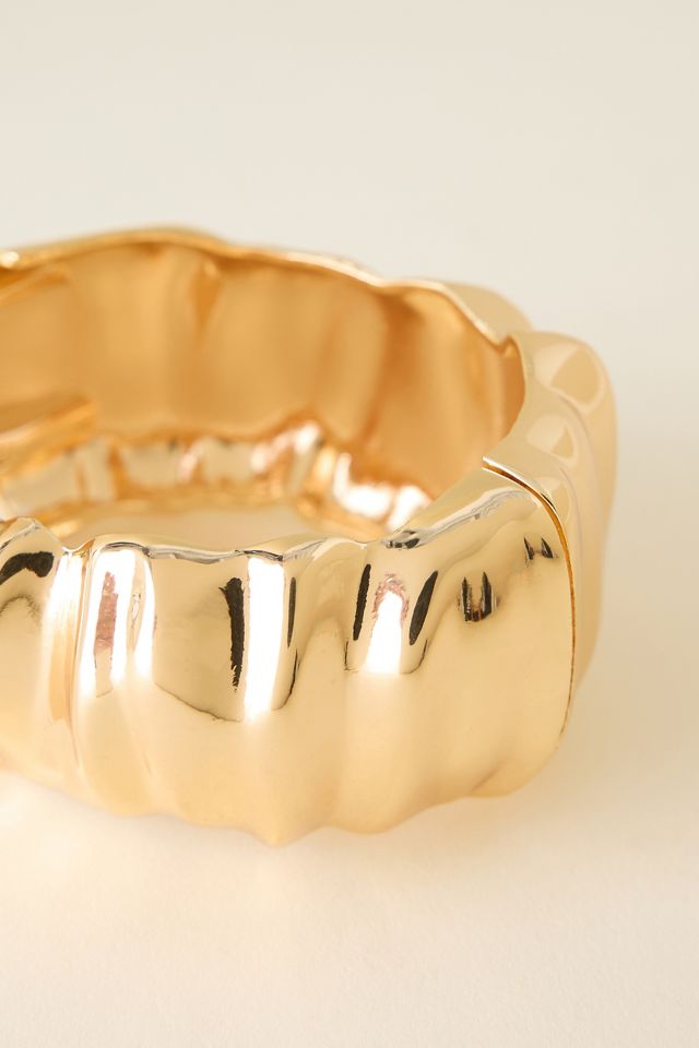 Hammered Bangle Bracelet #3
