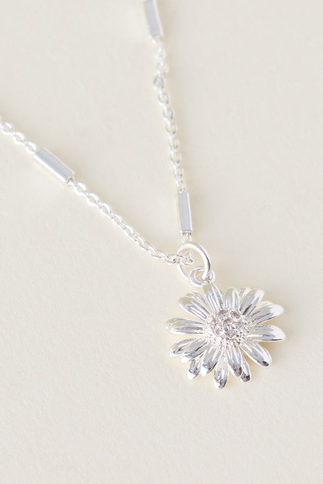 Gänseblümchen Anhänger Halskette #1