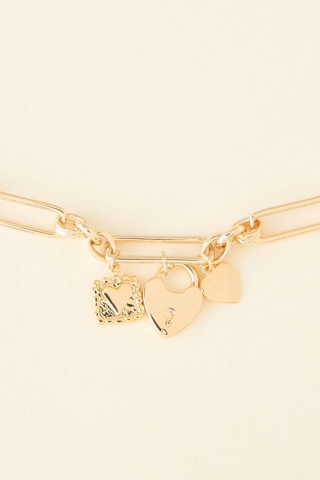 Heart Charm Bracelet #1