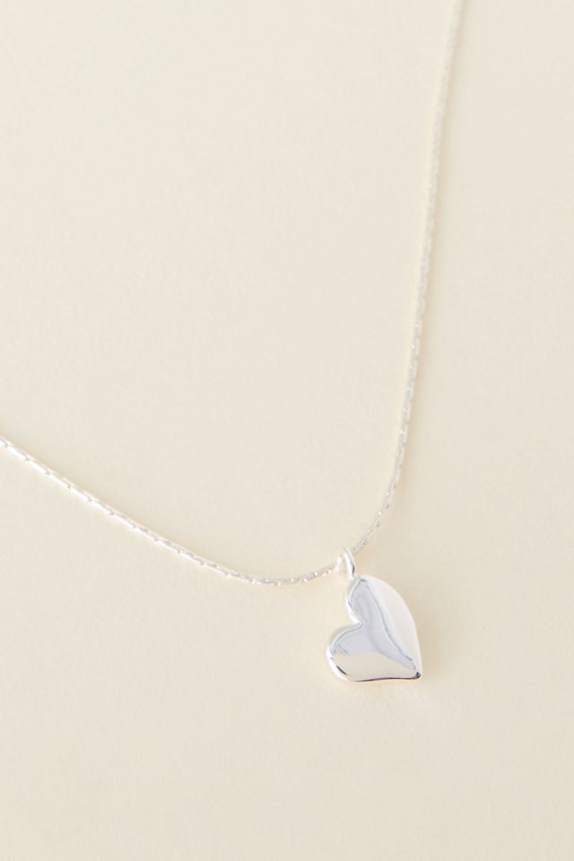Collier avec pendentif cœur #1