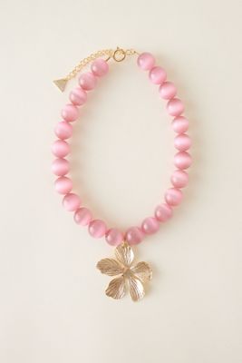 Large Beaded Pendant Bracelet