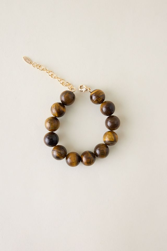 Pulsera Gruesa con Cuentas #1