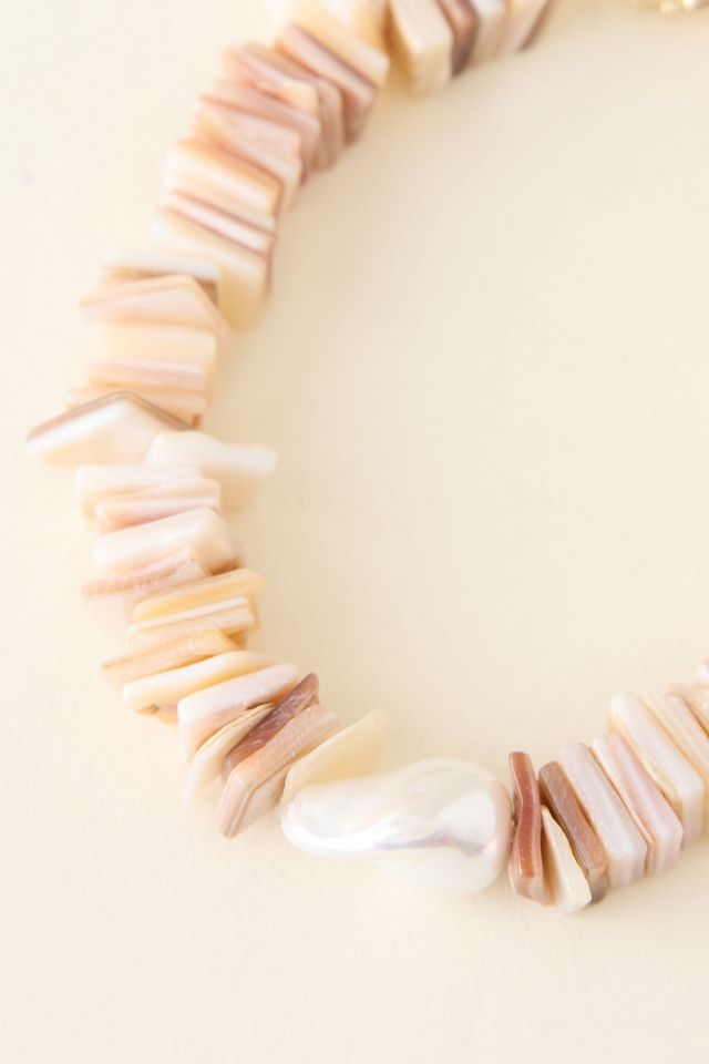 Flat Shell Bracelet #1