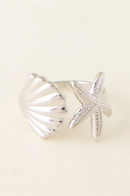 Anello Conchiglia e Stella Marina